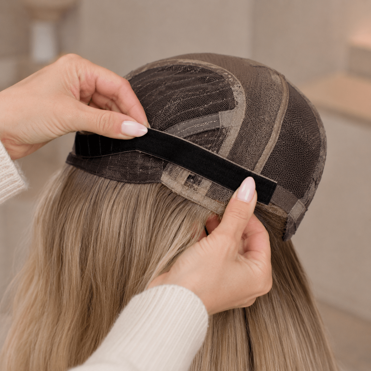 Add Velvet Wig Grip Band (Drop-Off) Human Hair | Tallie Wigs Los Angeles