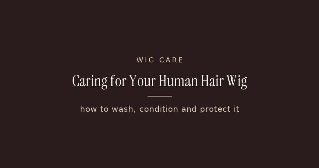 How to Wash and Care for a Human Hair Wig - Tallie Wigs | Sheitels.com