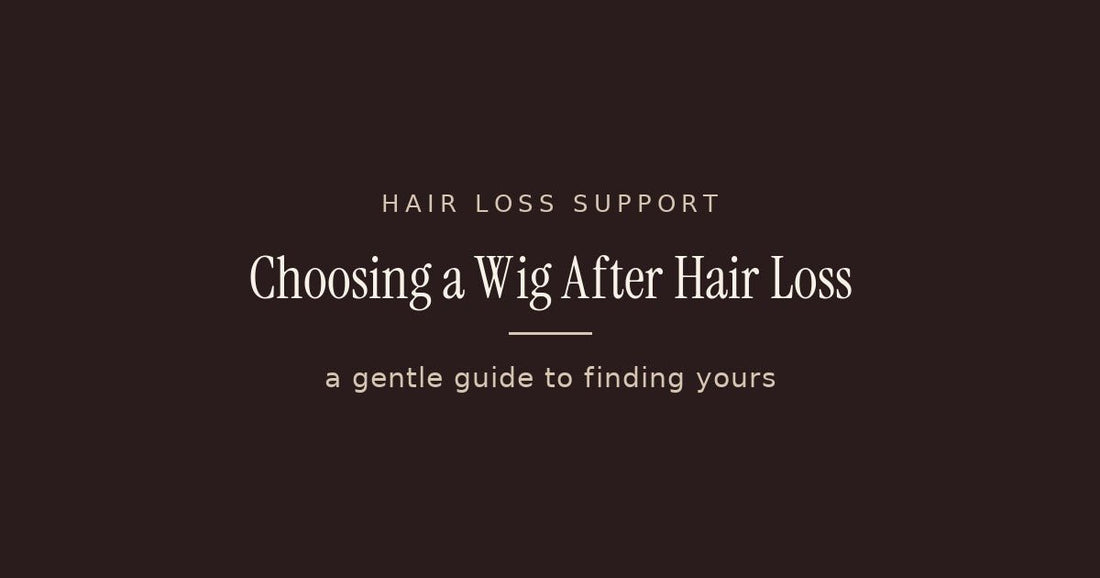 Choosing a Human Hair Wig After Hair Loss: A Gentle Guide - Tallie Wigs | Sheitels.com