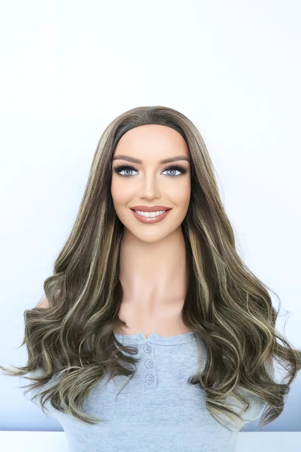 Custom Color Wig, Human Hair, Headband Band-Fall Wigs - Choose Your Cap Size, Length Etc.
