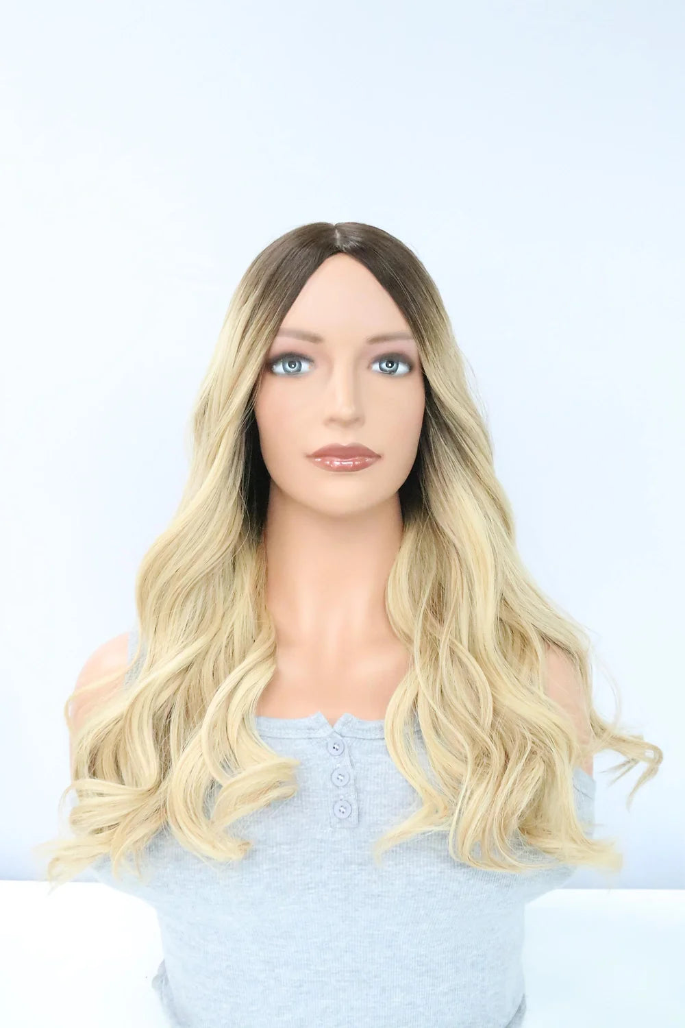 LACE TOP, Custom Blonde Color, Human hair