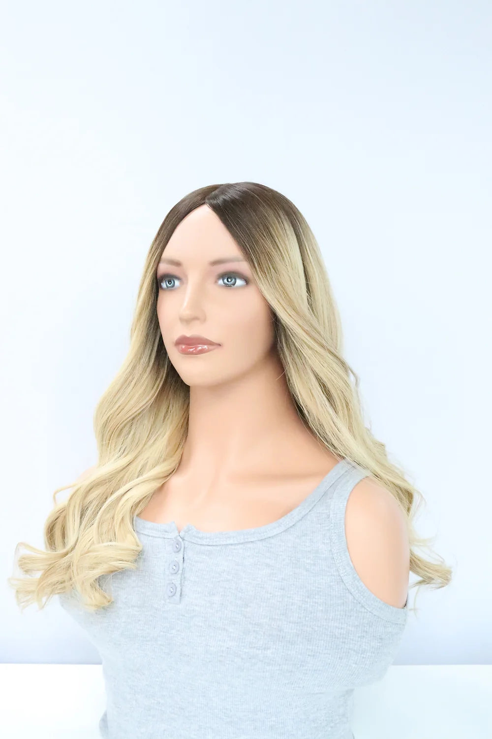 LACE TOP, Custom Blonde Color, Human hair