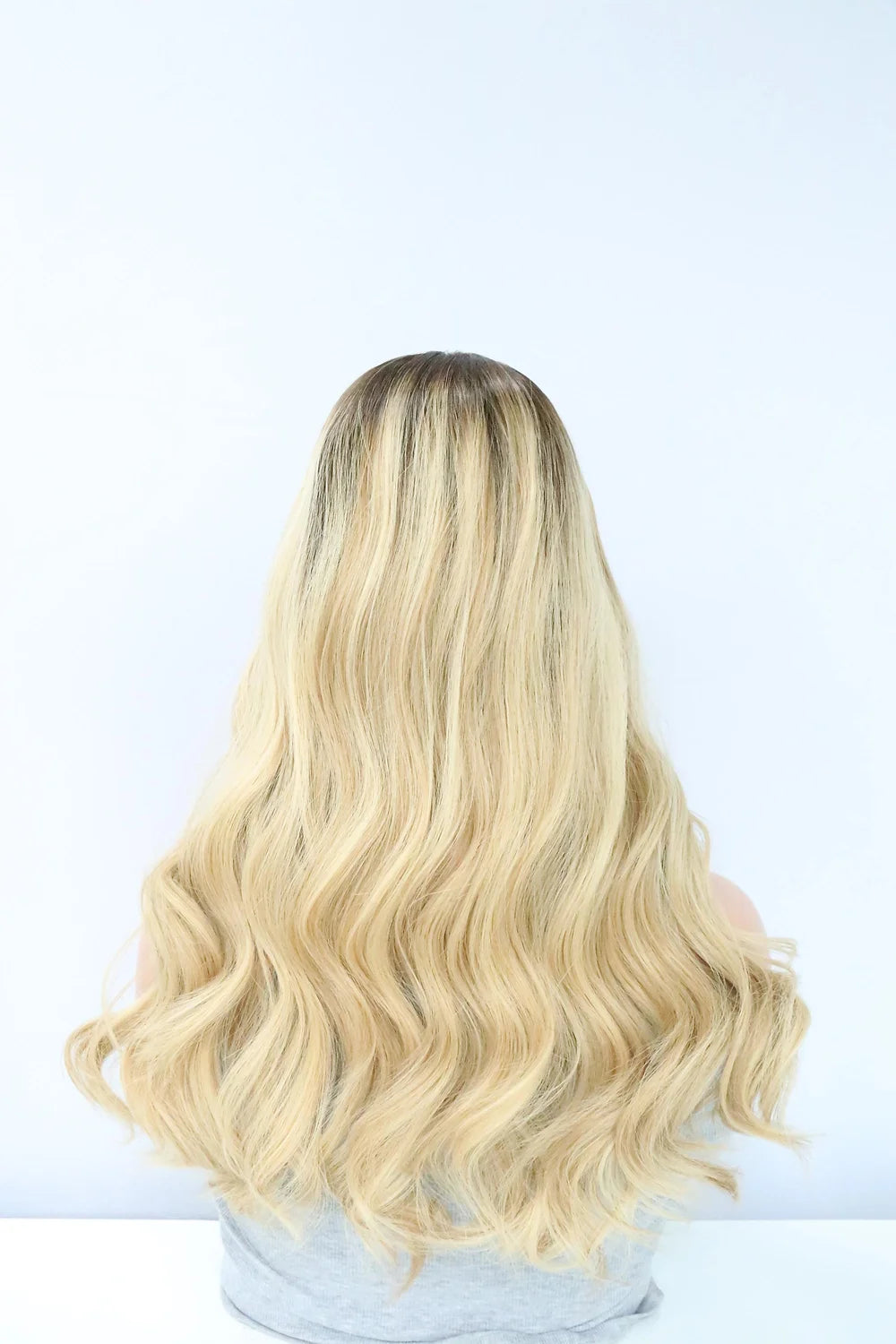 LACE TOP, Custom Blonde Color, Human hair