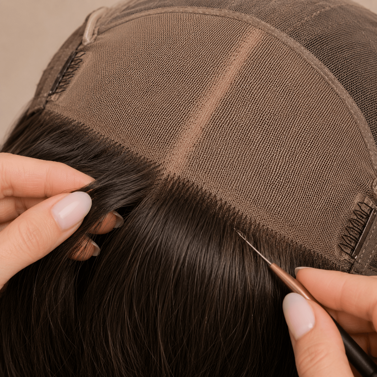 Repair Human Hair Wig Lace or Part Line (Drop-Off) Human Hair | Tallie Wigs Los Angeles